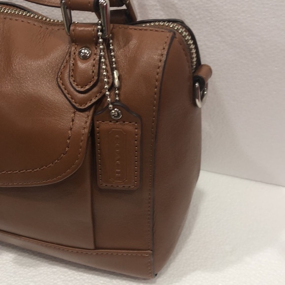 Coach Charlie Jessa Mini Leather Satchel EUC - Picture 4 of 10